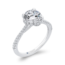 Load image into Gallery viewer, Round Diamond Engagement Ring CARIZZA CA0418EH-37W-1.50
