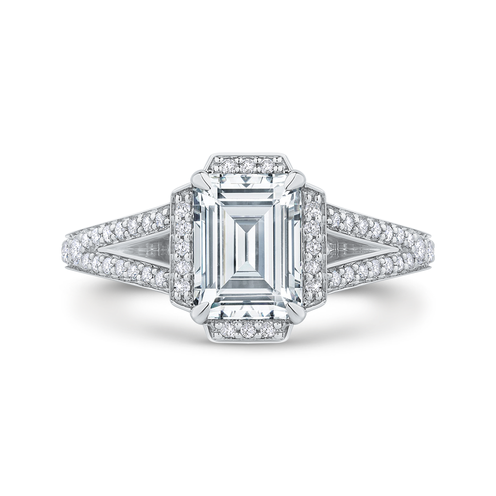 SIGNATURE INVISIBLE EMERALD CUT RING – Bellini Diamonds