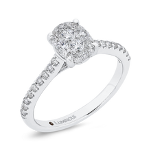 Load image into Gallery viewer, Round Diamond Engagement Ring Luminous LURO0144-42W-1.00

