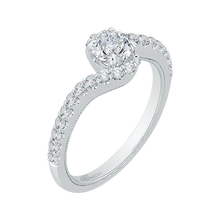 Load image into Gallery viewer, Promise Engagement Ring with Round Diamond Promezza PR0092ECH-44W
