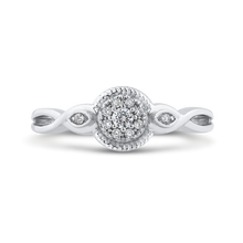 Load image into Gallery viewer, Crossover Shank Diamond Fashion Ring Luminous RF0967T-42W
