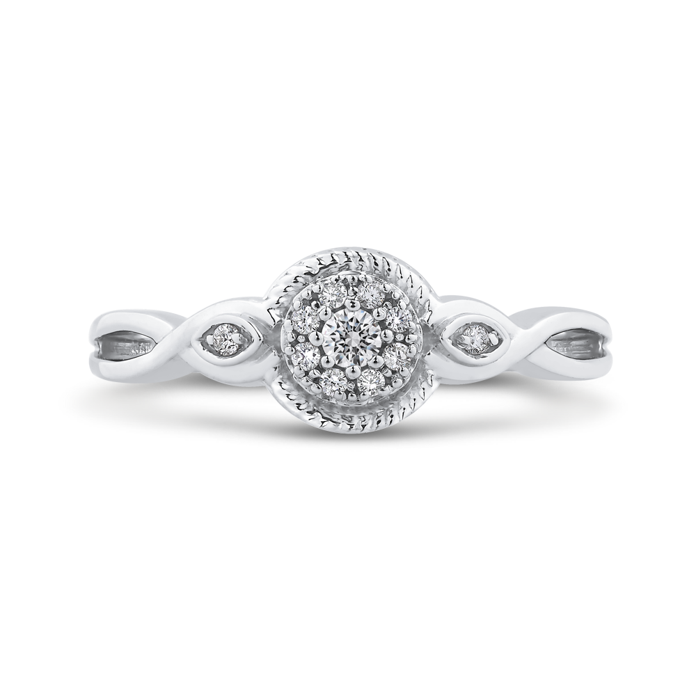 Crossover Shank Diamond Fashion Ring Luminous RF0967T-42W