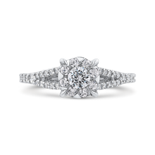 Load image into Gallery viewer, Split Shank White Diamond Fashion Ring Luminous RF1086T-42W
